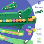 Djeco Educational Observation and Colors Game "The Crocodile"