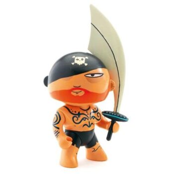 Djeco Pirate Figure with Cutlass – Tattoo