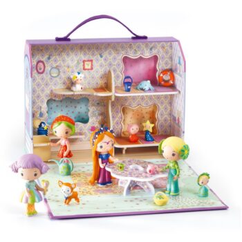 Djeco Tinyly Dollhouse in a Suitcase "Caravan"