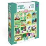 Djeco Fairy Tale Puzzle – 35 pcs “The Three Little Pigs”