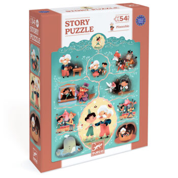 Djeco Fairy Tale Puzzle – 54 pcs “Pinocchio”