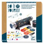 Djeco DIY Make Your Own Kaleidoscope – Space Theme – FSC MIX
