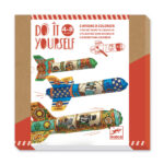 Djeco DIY Make & Color Rockets – 3 pcs