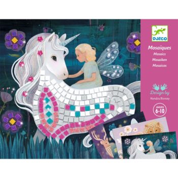 Djeco Glitter Mosaic Craft - Unicorn”