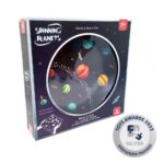 Svoora Board Game with Spinning Tops–Planets: “Journey Through Our Solar System”