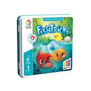 SmartGames magnetic travel board game "FishTricks" (48 challenges)