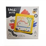 Imanix Magnetic Creation Game with Colorful Dots 31x31cm