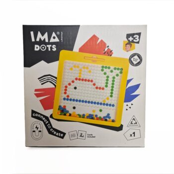 Imanix Magnetic Creation Game with Colorful Dots 31x31cm