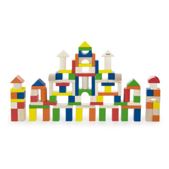 Viga Construction Blocks Set – 100 pcs in Bucket