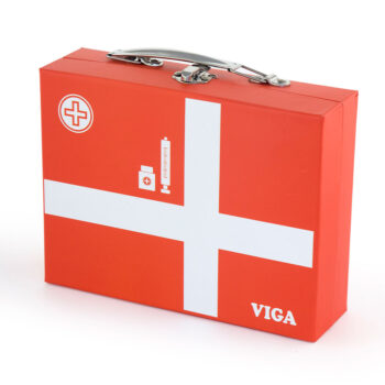 Viga doctor’s suitcase with wooden tools