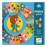 Giant puzzle with a diameter of 0.58m: The day
