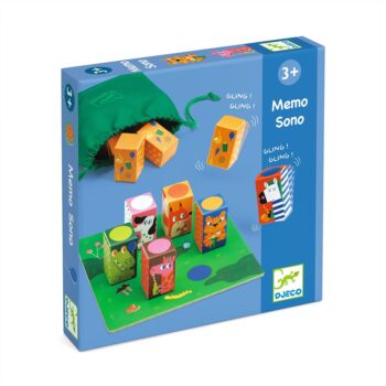 Educational memory game with sounds