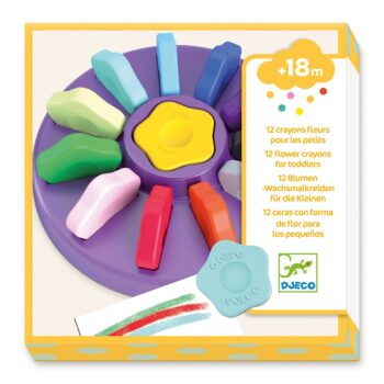 12 crayons for small children