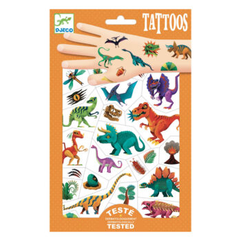 Djeco dinosaur tattoos