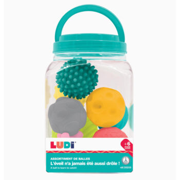 Ludi set of 8 sensory play balls
