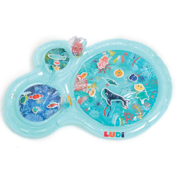 Ludi blue baby water activity mat “Sea World”