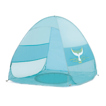 Ludi pop-up baby beach tent with pool and UV50+ protection “Turquoise”